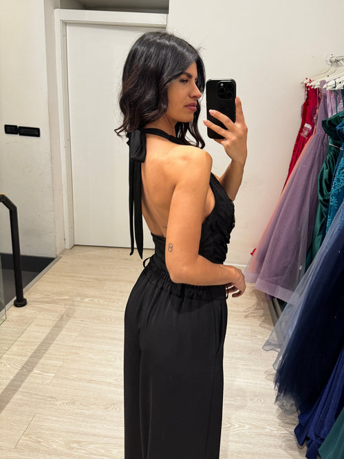 Body pizzo scollo morbido