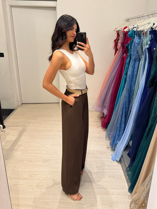 Body lycra smanicato