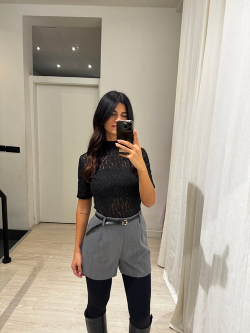 Completo giacca coreana e Shorts