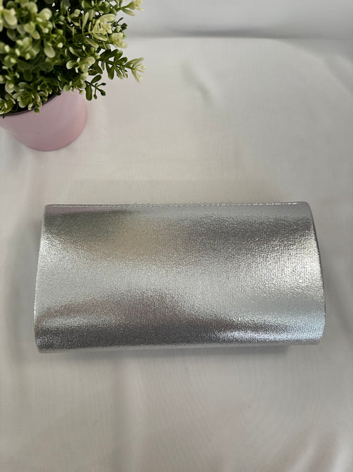 Pochette pieghe Lurex