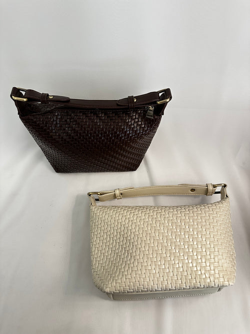 Borsa piccola intrecci ecopelle