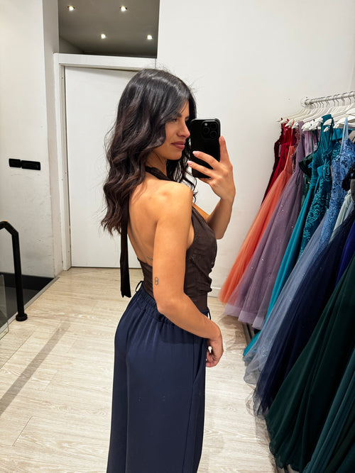 Body pizzo scollo morbido