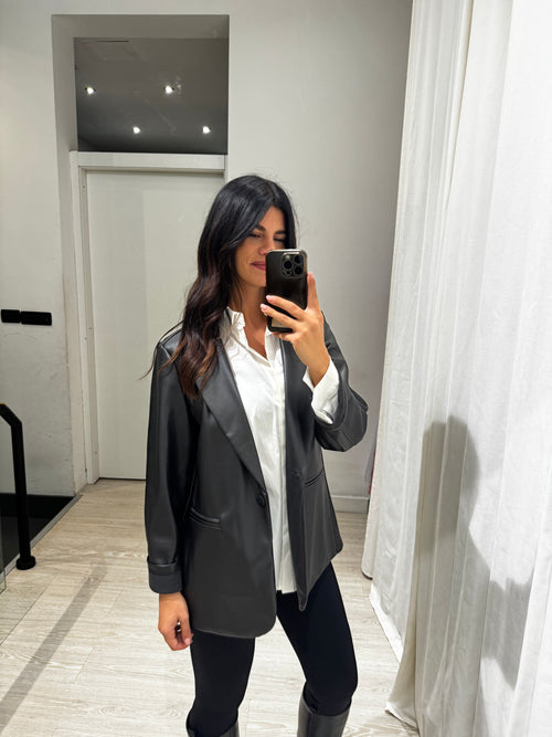 Blazer ecopelle