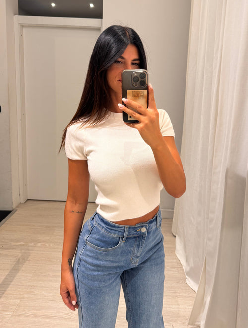 T-shirt in maglia
