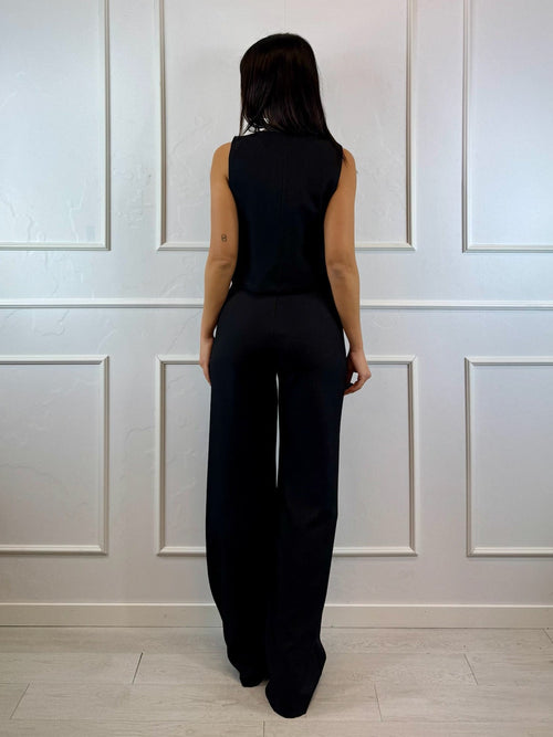 Gilet corto bottoni