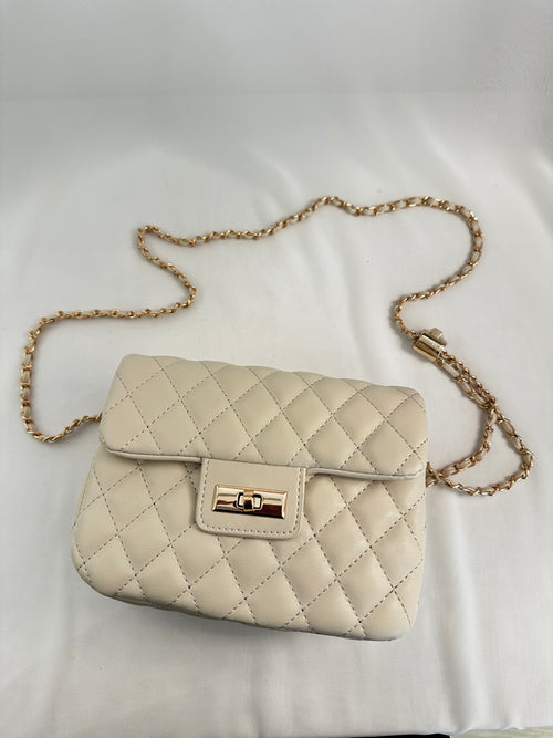 Borsa piccola trapunta ecopelle