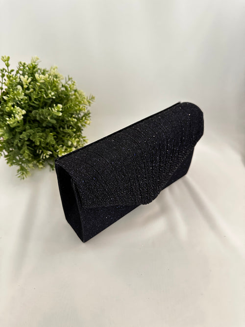 Pochette busta Lurex e strass