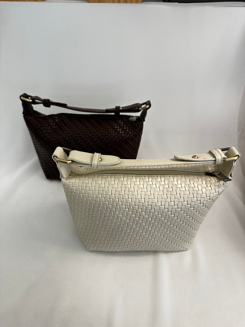 Borsa piccola intrecci ecopelle