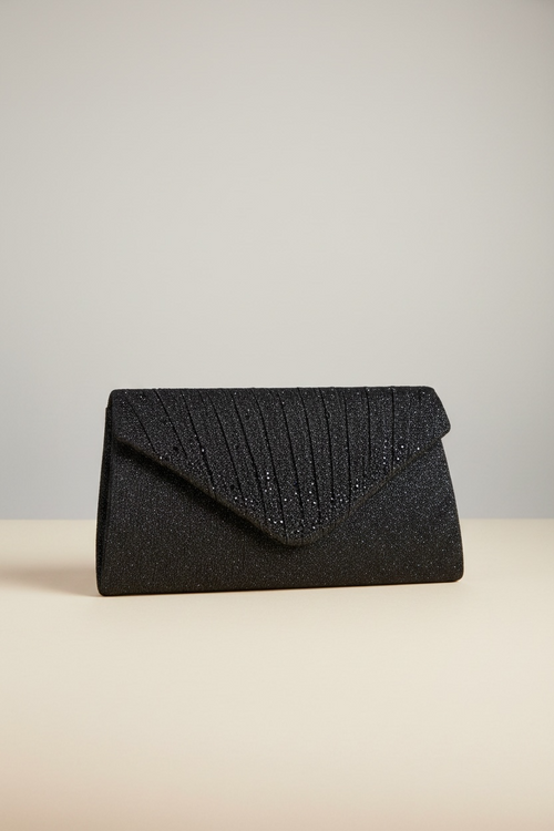 Pochette busta Lurex e strass