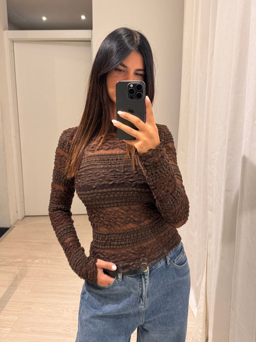 Maglia in pizzo