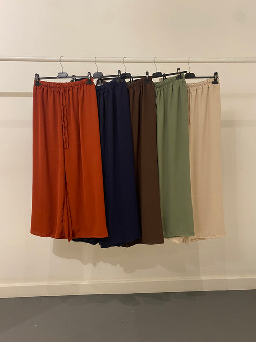 Pantalone leggero elastico vita
