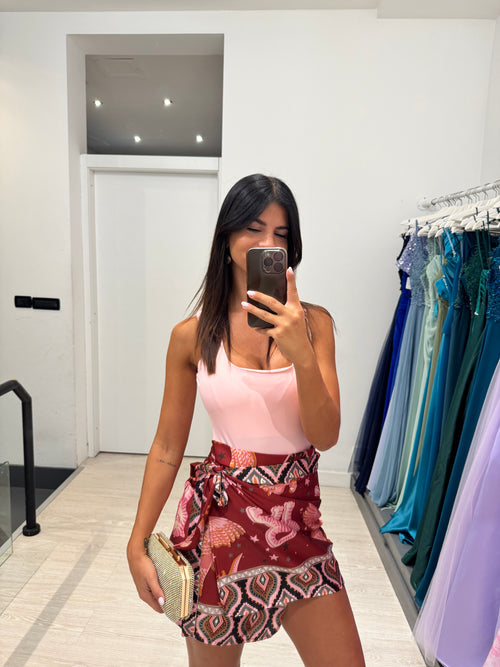 Body scollo quadrato