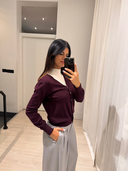 Cardigan bottoni gioiello