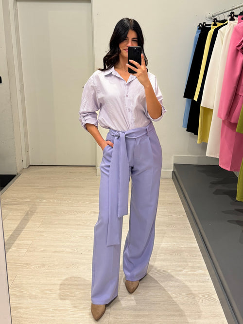 Camicia riga con colletto