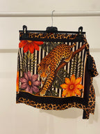 Shorts pareo tigre