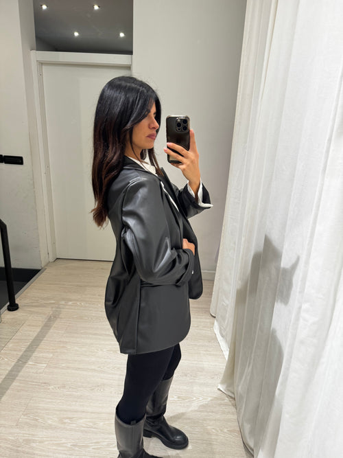 Blazer ecopelle