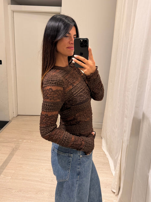 Maglia in pizzo