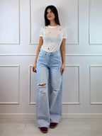 T-shirt strass diamanti
