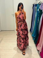 Completo fantasia top e gonna