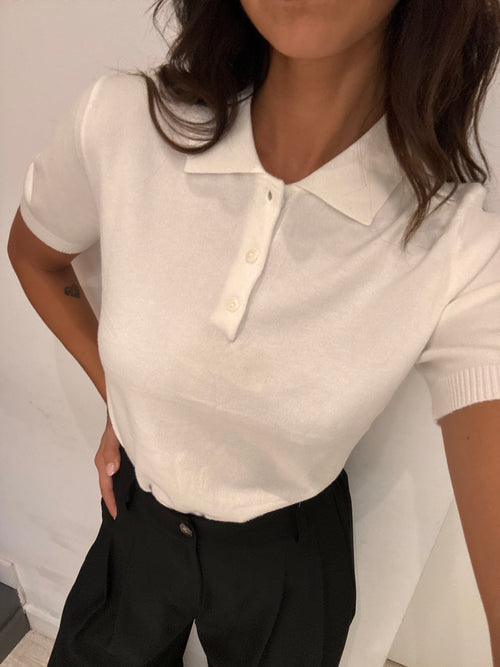 Polo in maglia basic