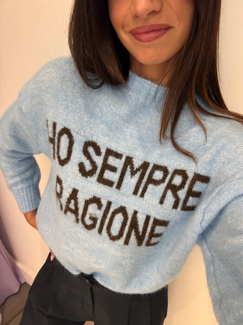 Maglione ho sempre ragione