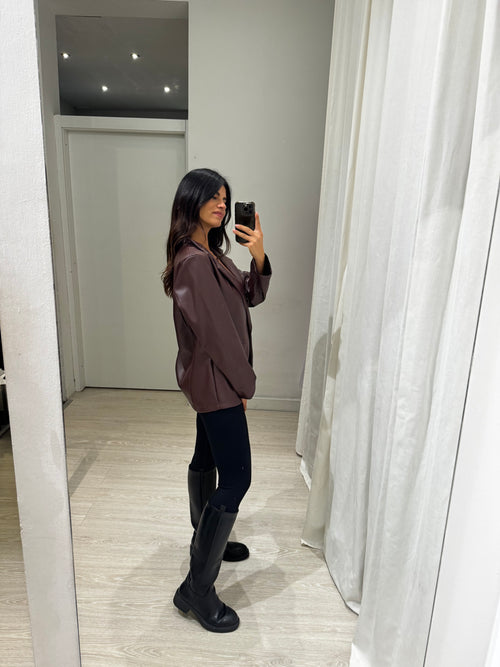 Blazer ecopelle