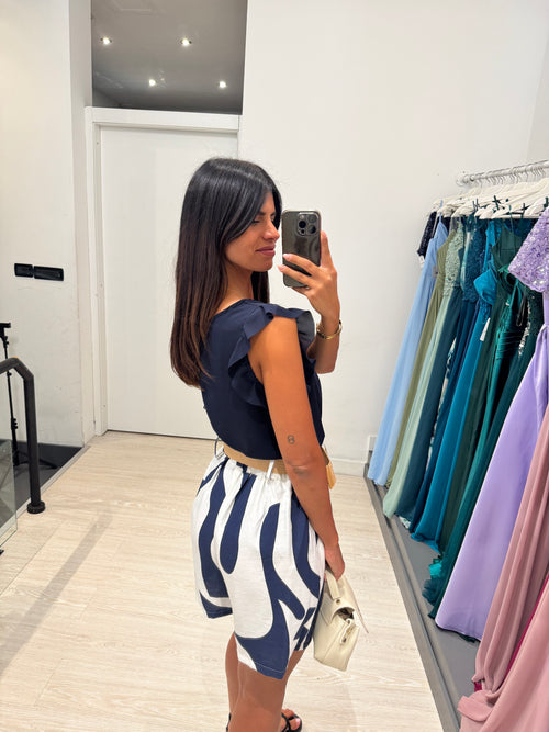 Camicia manica volant