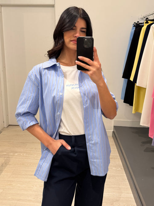 Camicia righe fini