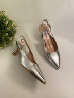 Decollette con tacco 5cm sottile