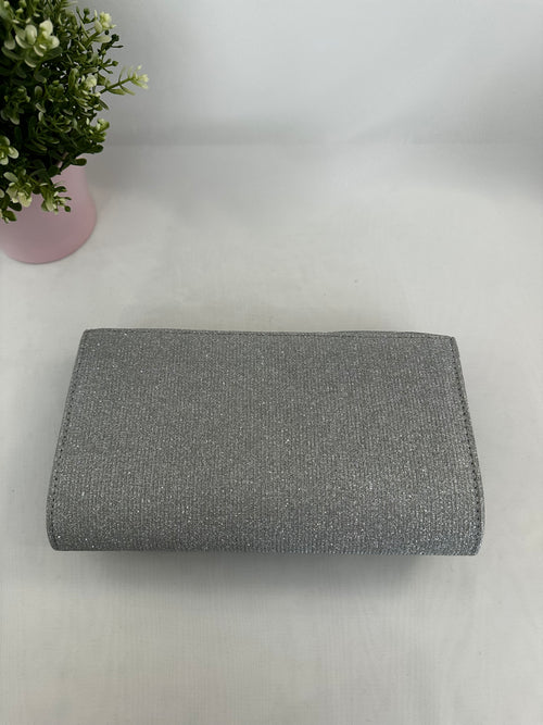 Pochette busta con drappeggio