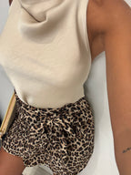 Gonna pareo leopardata