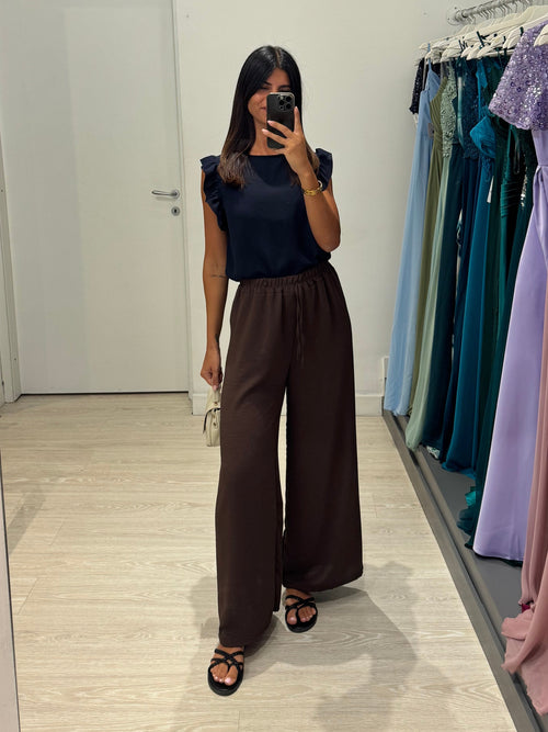 Pantalone leggero elastico vita
