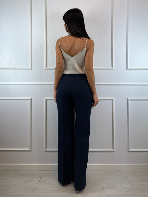 Completo giacca doppiopetto e pantalone zampa