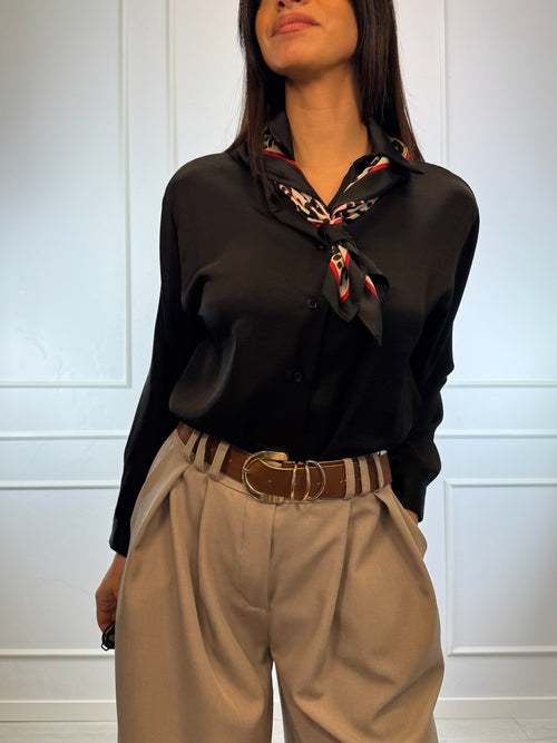 Camicia con foulard coordinato
