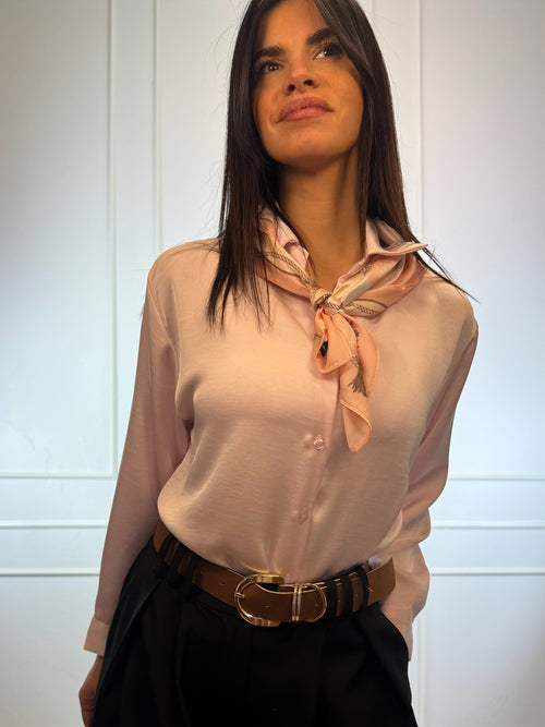 Camicia con foulard coordinato