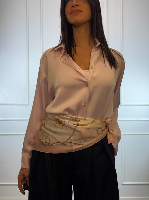 Camicia con foulard coordinato