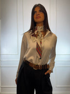 Camicia con foulard coordinato
